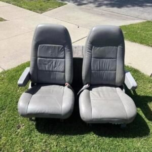 88-94 88-94 Obs Chevy & GMC Silverado gray leather bucket seats