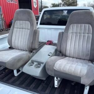 88-94 Chevy Silverado gray bucket seats and console