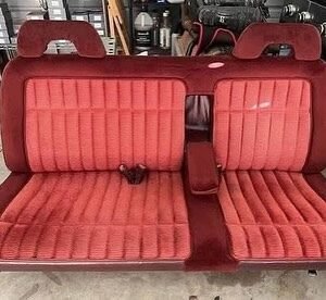 88-94 Chevy Silverado Red bench seat 