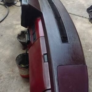 88-94 Obs Chevy Silverado maroon dashboard. 
