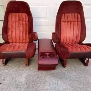88-94 Chevy Silverado Red bucket seats and center console